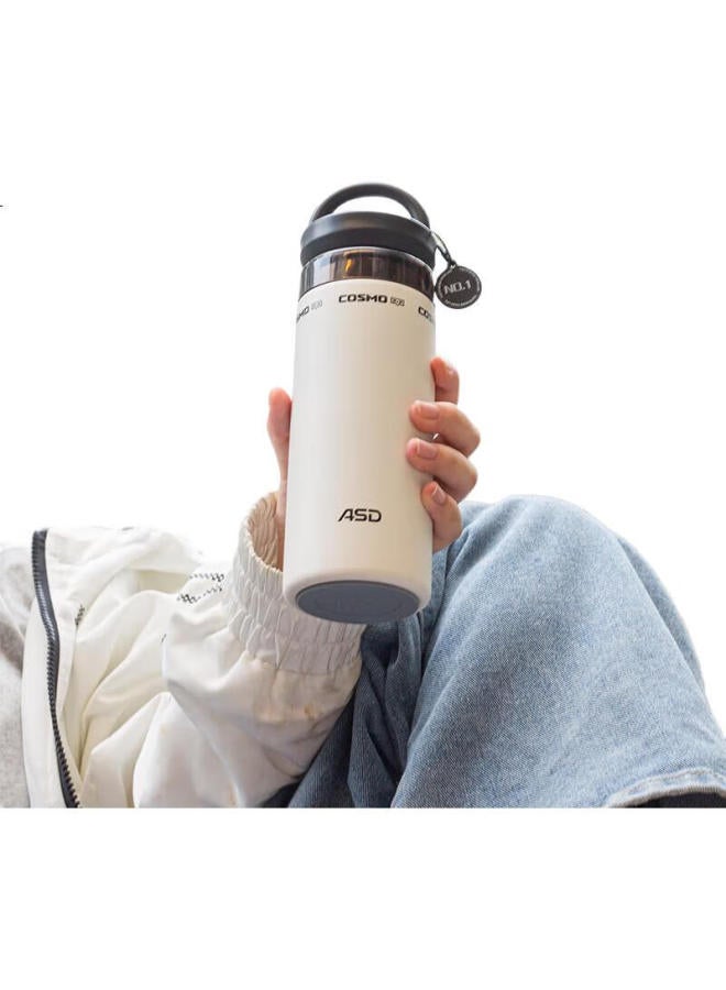 Asd Outdoor Sports Portable Insulated Cup For Home, Office, And Students, Long-Lasting Heat Retention, 400Ml, Rws40B18Wg-W - Image 2