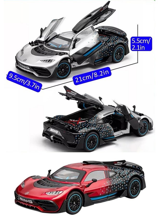 Magicwand 1:24 Scale Die-Cast Metal Merrc AMG-ONE【Large】 with 4 Openable Doors,Lights & Music【Pack of 1】【Colors As Per Stock】 - Image 3