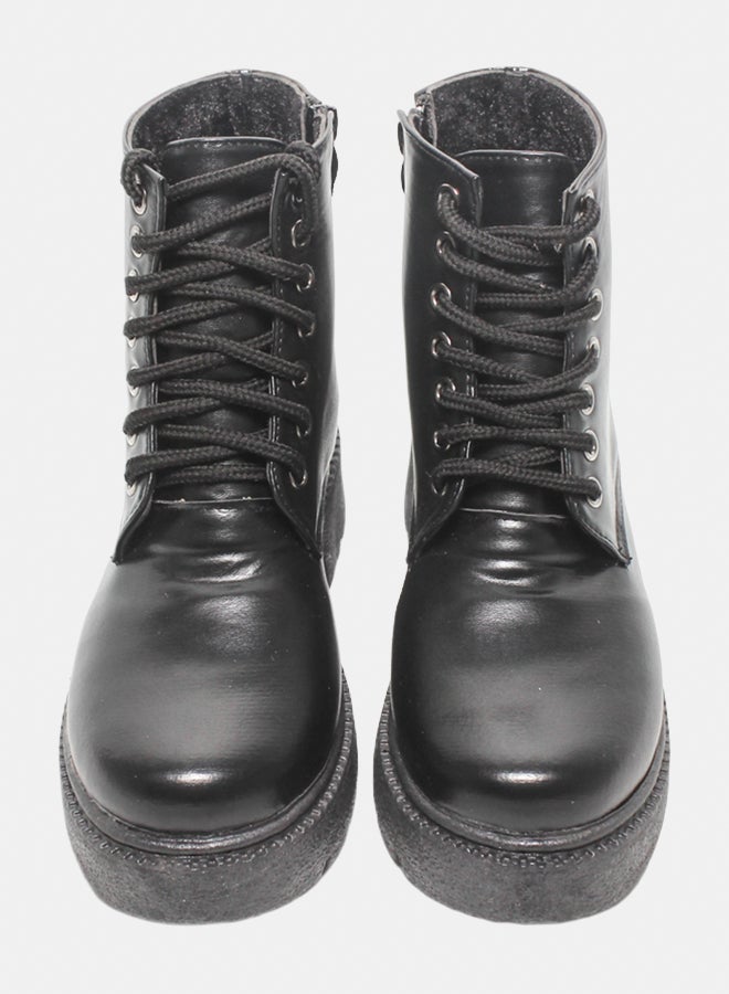 Glitter Women Half-Boots - Black - Image 3