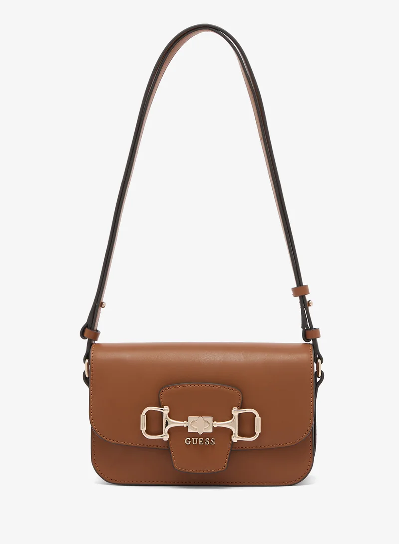 Guess Janie Flap Over Convertible Crossbody Bag