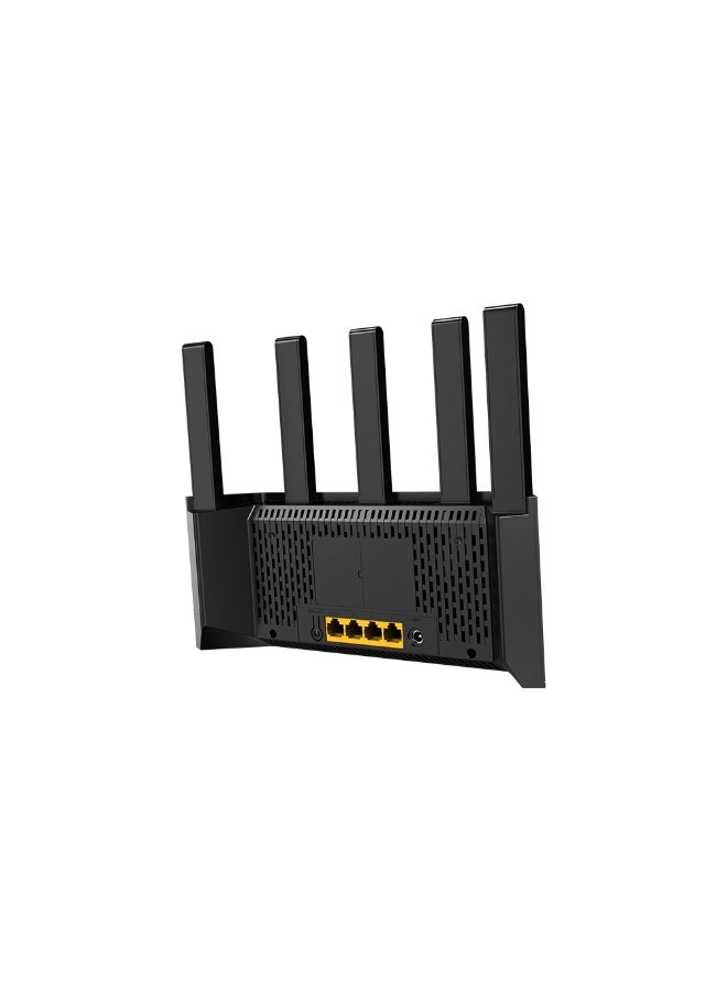 Tenda TE6L Pro BE5100 Dual-Band Wi-Fi 7 Router (2.5GE), Up to 5011 Mbps Concurrent Speed, Dual-Core CPU + 6nm Wi-Fi Chip, 5 High-Gain Antennas, Wi-Fi+ Mesh Coverage, NFC One-Touch Connection, Fast Roaming black - Image 3