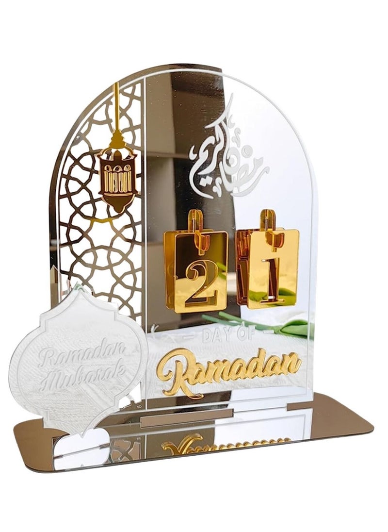 Home Smart Home Smart Ramadan Countdown 30 Days Calendar Beautiful Modern Design for Home Decorations Ideal for Ramadan Calendar Ramadan Gift  - Image 1