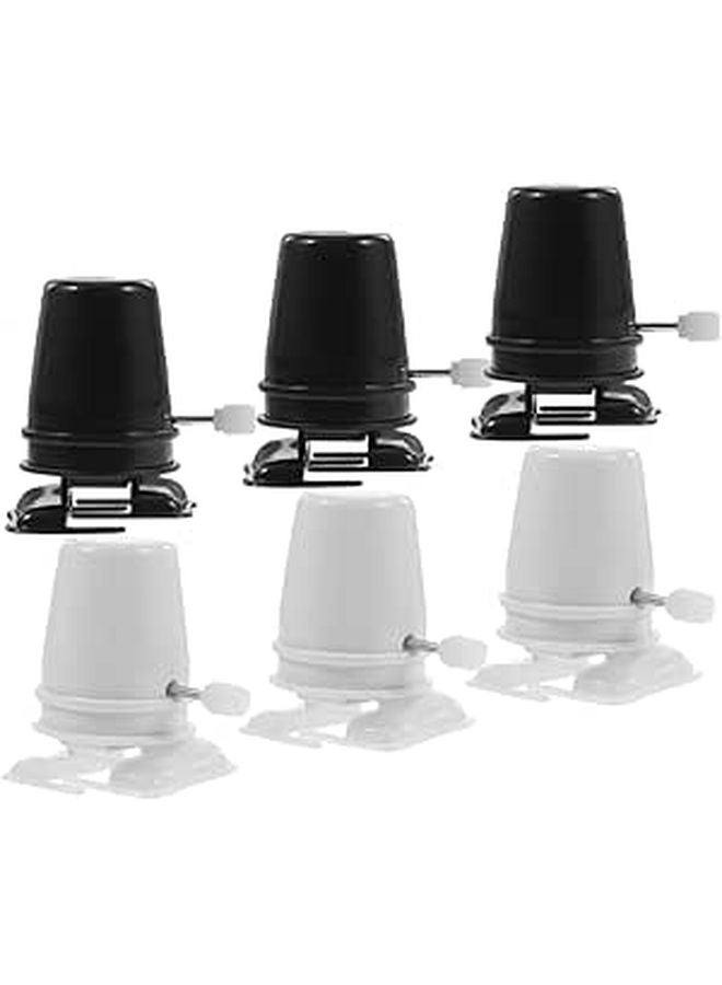 6Pcs Wind Up Robot Mechanism Kit DIY Craft Mechanical Parts Easy Assembly - Image 1