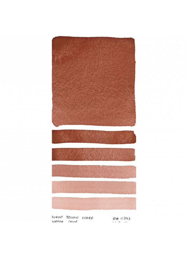 Daniel Smith DANIEL SMITH Extra Fine Watercolor 15ml Paint Tube, Burnt Yellow Ochre  - Image 2