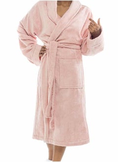 Orange Bed & Bath Wave 100% Cotton Bathrobe One Piece  - Image 2
