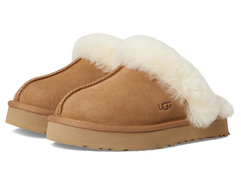 UGG Kids' K Disquette Slipper, Chestnut, 5 - Image 1