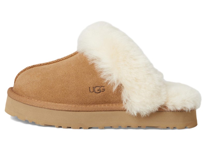 UGG Kids' K Disquette Slipper, Chestnut, 5 - Image 4