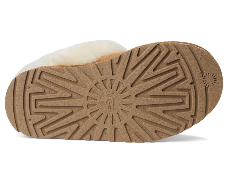 UGG Kids' K Disquette Slipper, Chestnut, 5 - Image 3