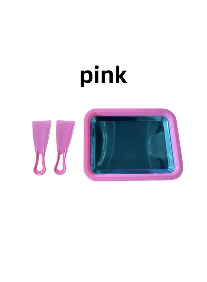 Pink Ice Cream Maker Machine No Electricity Needed Stainless Steel - Image 1