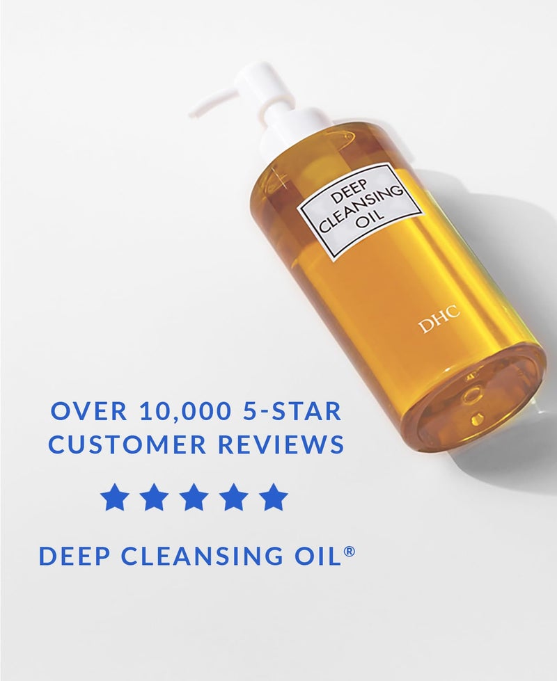 DHC Deep Cleansing Oil, Facial Cleansing Oil, Makeup Remover, Cleanses without Clogging Pores, Residue-Free, Fragrance and Colorant Free, All Skin Types, 6.7 fl. oz. - Image 5