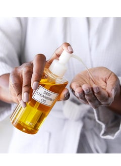 DHC DHC Deep Cleansing Oil, Facial Cleansing Oil, Makeup Remover, Cleanses without Clogging Pores, Residue-Free, Fragrance and Colorant Free, All Skin Types, 6.7 fl. oz.  - Image 5