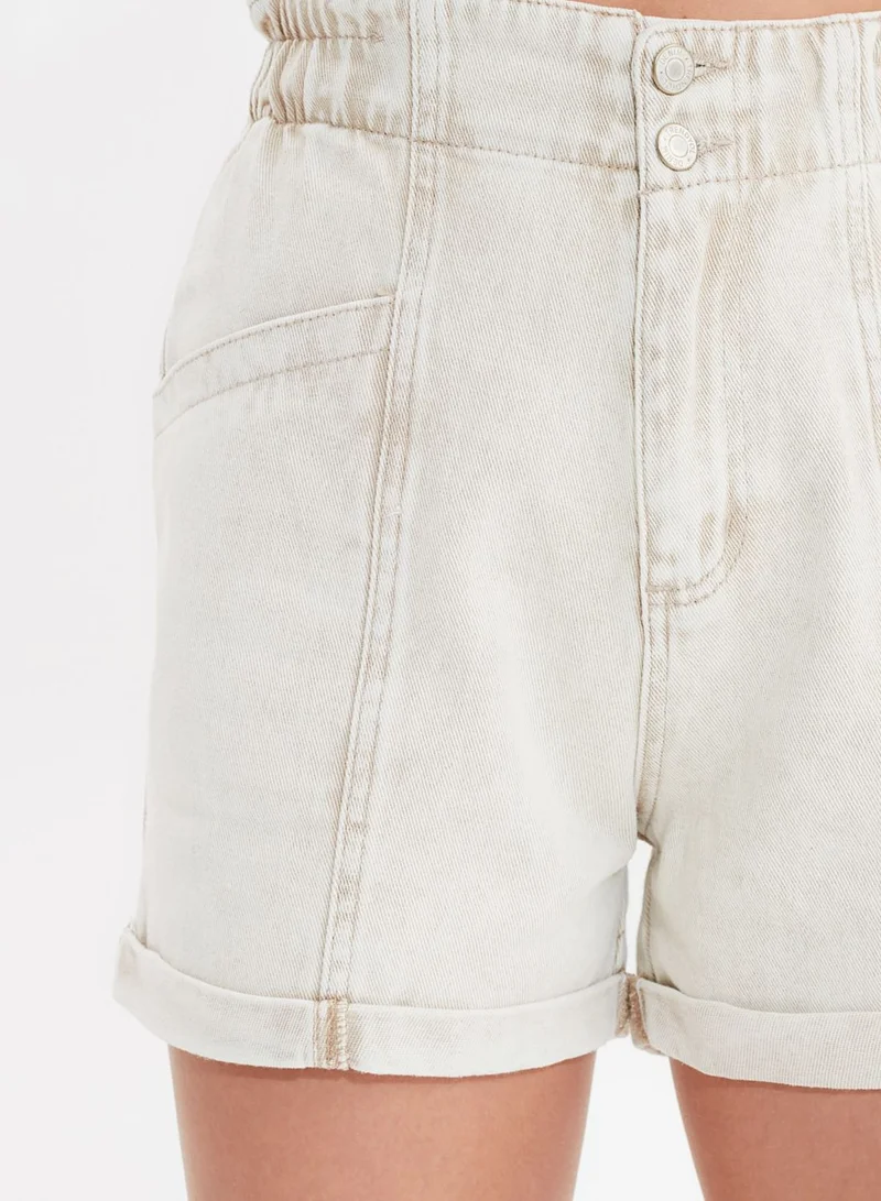 trendyol High Waist Mini Shorts