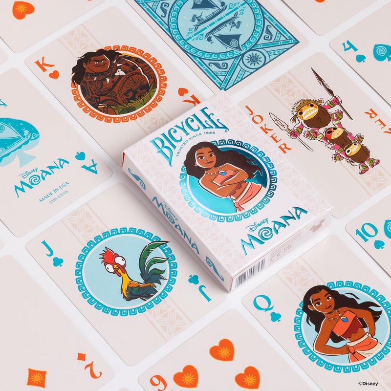 Bicycle Disney Moana Inspired Playing Cards, 1 Deck - Image 2