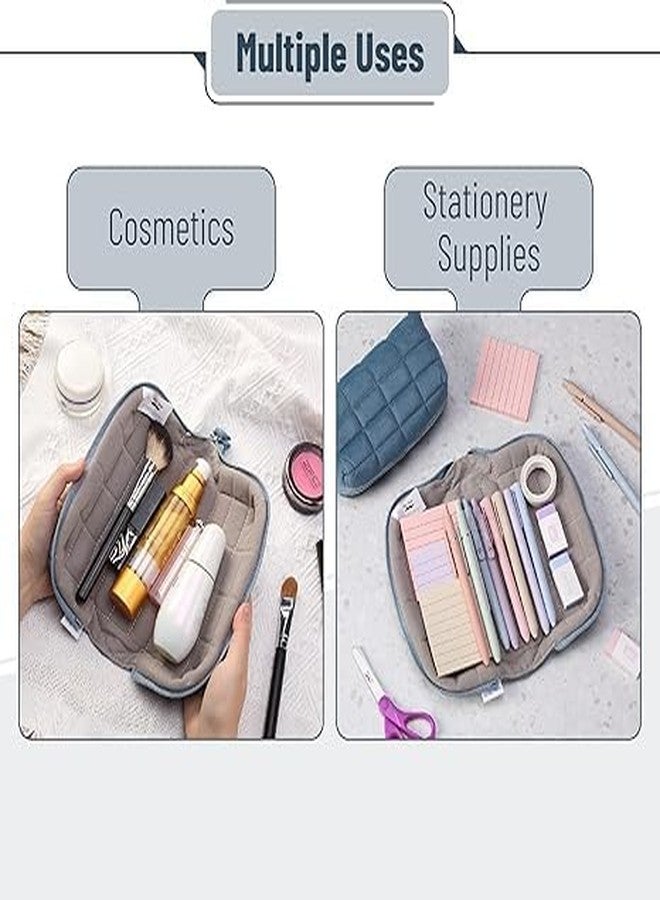 Pillow Stationery Pouch – Soft Pillow Makeup Bag, Pillow-Shaped Pencil Case for School, Cosmetics, Travel | Pen & Color Storage Pouch Case | School Supplies (Pack of 1, Multicolor)(101 D) - Image 5