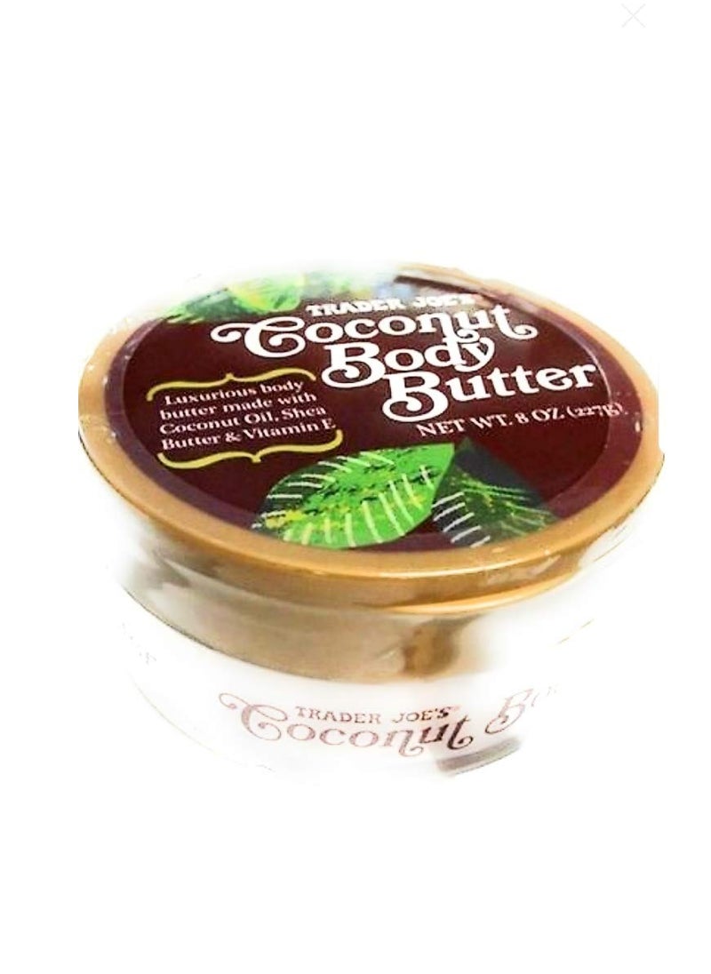 Trader Joe's Trader Joes Coconut Body Butter 8 Oz. (00501309) 