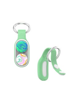 Magnetic Pop up Buckle Fidget Toy Finger Elastic Magnet Fidget Decompression Toy Anxiety Relief Portable Flip Click Toy Keychain Click Clack Fidget Toy for Kids Adults