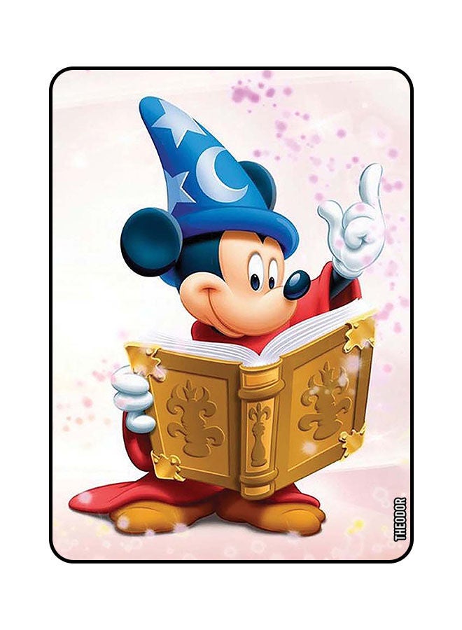 Theodor Protective Flip Case Cover For Samsung Galaxy A7 Lite 2021 8.7 Inches with Auto Wake/Sleep Mickey Reading Book - Image 1