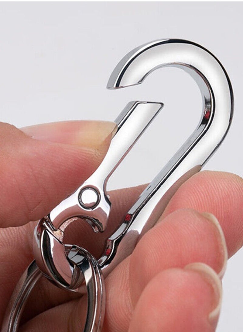 Cadillac Car Key Chain Super Finish Metal Ring PU Leather Strap Keychain Home Key Chain Car Keychain - 1Pcs  - Image 4