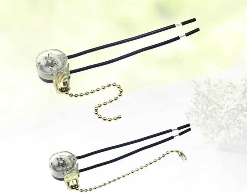 قطعتان من سلك استبدال سلسلة سحب مروحة الضوء سلك التحكم لون عشوائي - Image 3