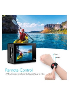 Akaso Ek7000 4K Wifi Sports Action Camera Ultra Hd Waterproof Dv Camcorder 170 Degree Wide Angle 100Ft Waterproof Camera  - Image 3