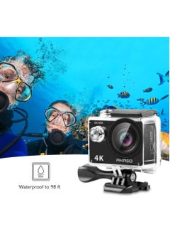 Akaso Ek7000 4K Wifi Sports Action Camera Ultra Hd Waterproof Dv Camcorder 170 Degree Wide Angle 100Ft Waterproof Camera  - Image 2