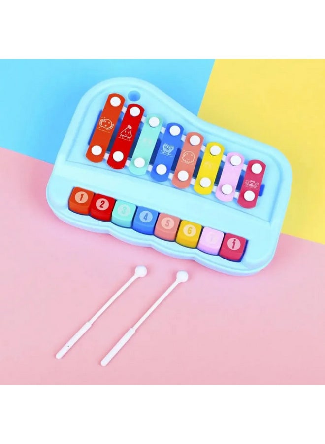 Educational Xylophone Piano Toy - Fun Music Toy for Kids "Blue" - Image 1