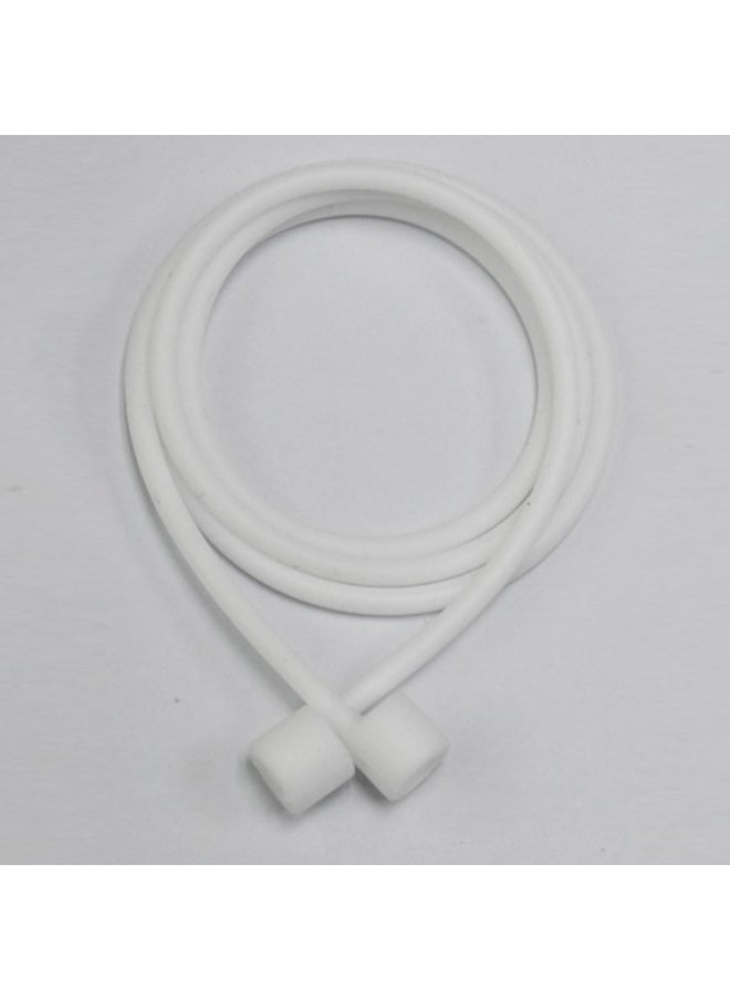 Generic - For Apple Airpods2PRO3 Earphone Anti-lost Rope Millet Huawei Earphone Silicone Lanyard TWS Anti-lost Rope-Color:White (Classic)-Applicable Model:For Apple Wireless Headphones - Image 1
