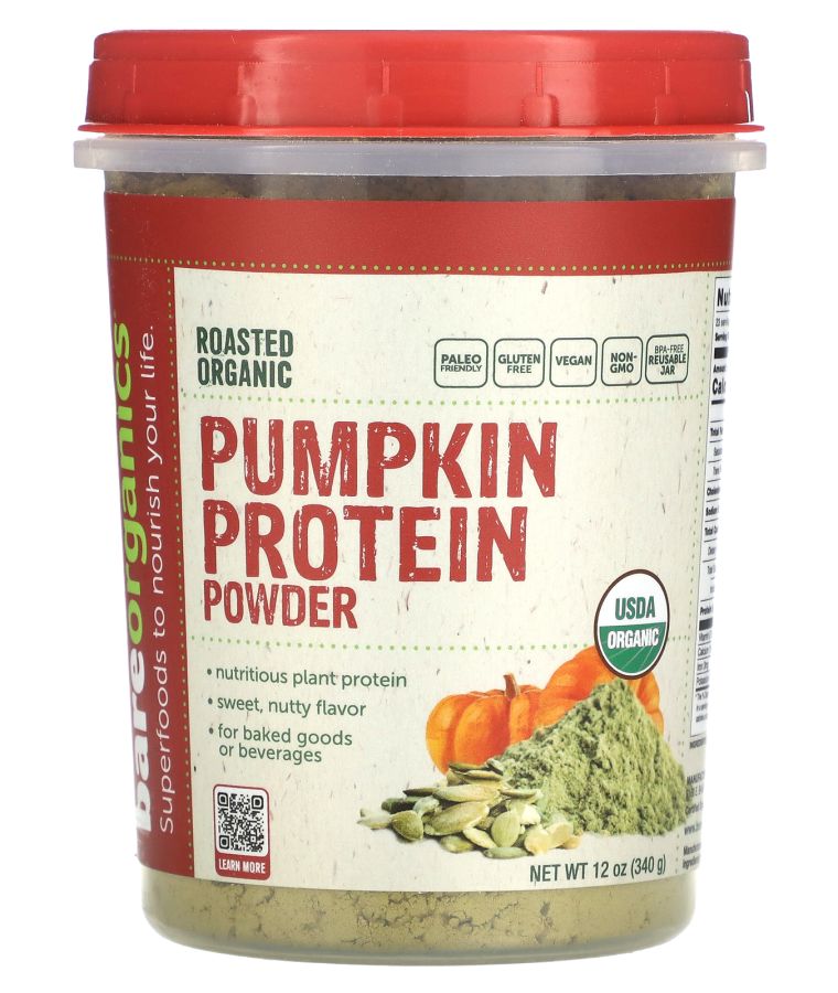 Roasted Organic Pumpkin Protein Powder 12 oz (340 g)