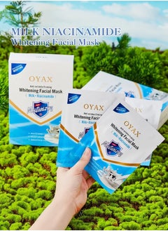 OYAX Facial Mask Milk Mask Skin Care Deep Hydrating Clarifying Nourishing Firming Mask Beauty Facial Sheet Mask  - Image 5
