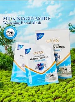 OYAX Facial Mask Milk Mask Skin Care Deep Hydrating Clarifying Nourishing Firming Mask Beauty Facial Sheet Mask  - Image 2