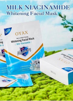 OYAX Facial Mask Milk Mask Skin Care Deep Hydrating Clarifying Nourishing Firming Mask Beauty Facial Sheet Mask  - Image 4