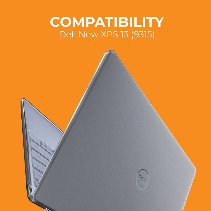 Gumdrop Cases Gumdrop ProTech Hard Shell Laptop Case Fits Dell XPS 13 9315 (Clamshell) Slim and Lightweight Reliable Scratch-Proof Clear Protective Cover for Office, Business and Commercial Use - Image 2