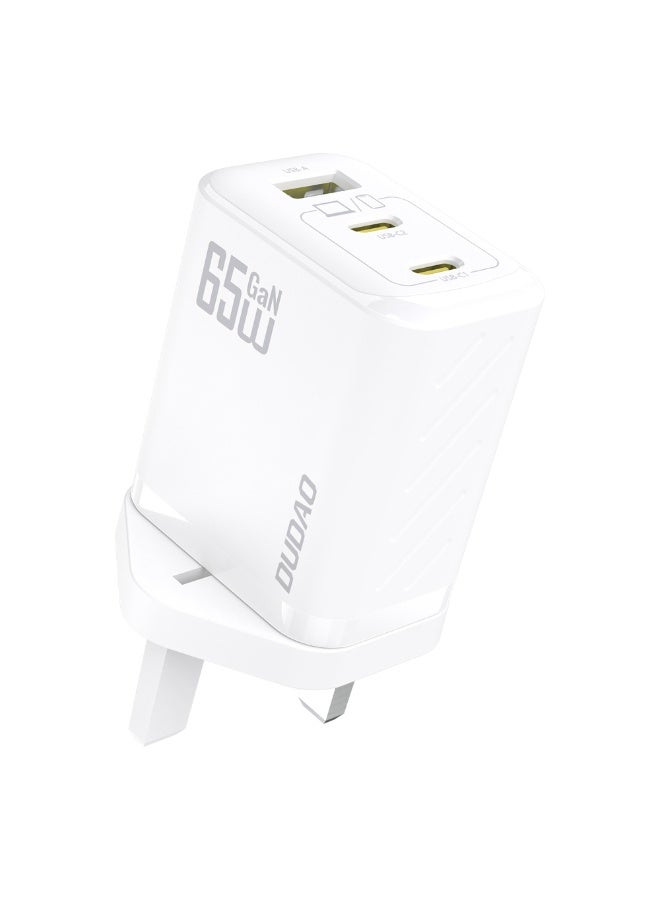 DUDAO A29UK-B PD65W USB-A+C+C CHARGER ONLY - Image 1