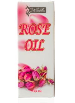 SILK SMOOTH Pure Rose Oil for Skin and Hair - Natural Elixir with Nutrients for Radiant Beauty and Healthy Strands, Cold-Pressed for Ultimate Purity and Vitality Boost  - Image 2