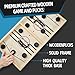 moopok Fast Sling Puck Game Fast Action Super Foosball Table Desktop Battle Slingshot Wooden Air Hockey Board Game Guaranteed Fun for Family Game Night or Friends Party - Image 2