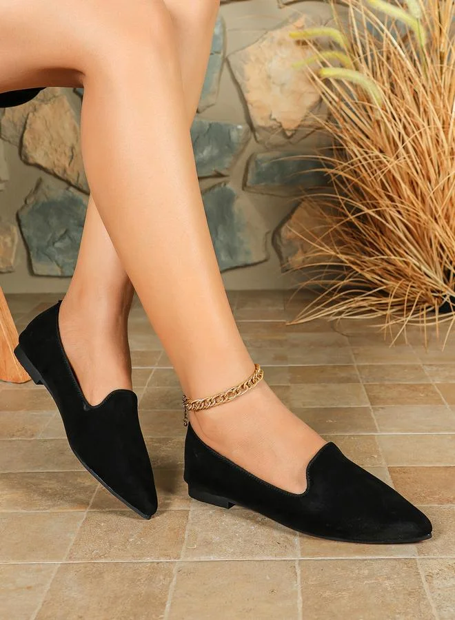 سنيك ايه بيك لوفر بمظهر الشمواه ومقدمة مدببة