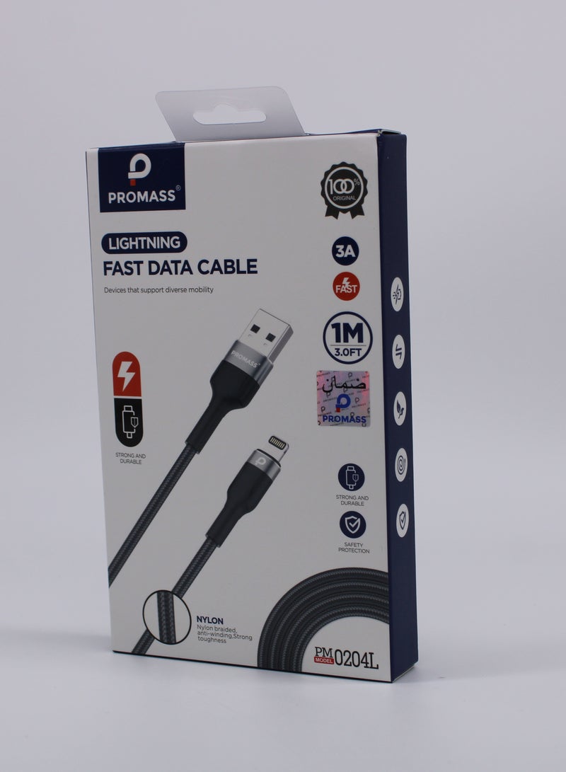 PROMASS TurboCharge Fast Charging Data Cable for Lightning Fast Device Power ups - Image 2