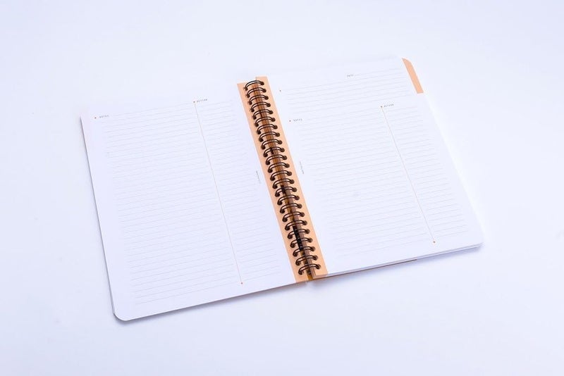 Rhodia Rhodia Meeting Books 885 X 1169 Inches Pack of 2 Black and Orange  - Image 3