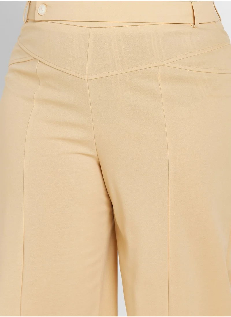 Ella Plus High Waist Wide Leg Pants