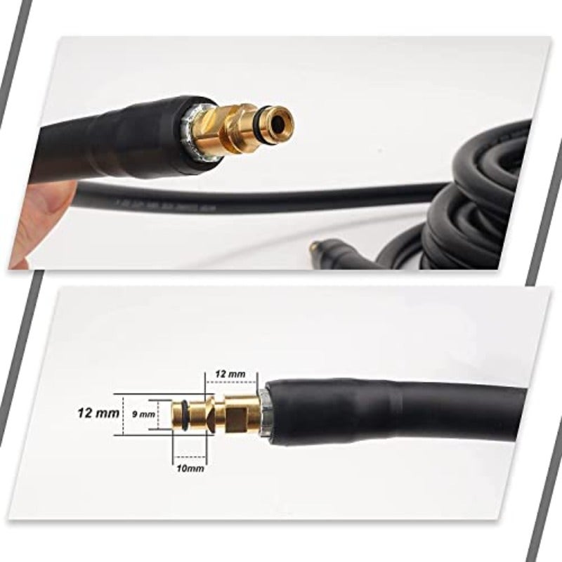 خرطوم استبدال لضاغط الضغط بقوة 20 متر من Karcher K Series، مناسب لضاغط K2 وK3 وK4 وK5 وK6 وK7، موصل سريع بنقرة واحدة - Image 3