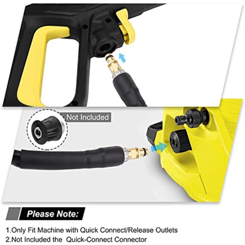 خرطوم استبدال لضاغط الضغط بقوة 20 متر من Karcher K Series، مناسب لضاغط K2 وK3 وK4 وK5 وK6 وK7، موصل سريع بنقرة واحدة - Image 5
