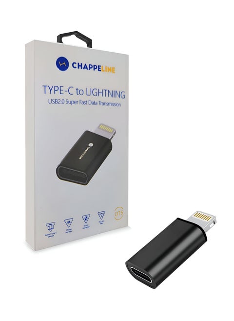 CHAPPELINE OT5 Type-C to Lightning Super Fast Data Transmission - Black