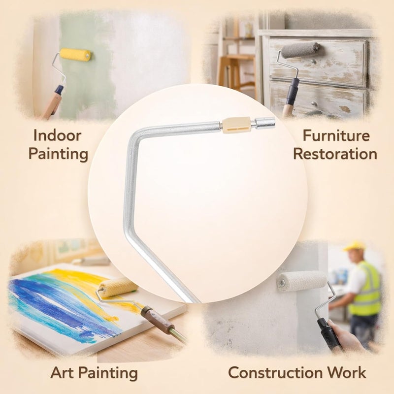 Fixed & portable compatible Fiberglass Laminating Roller, Hand Tool Diameter 22x75mm, Faux, Lightweight 4.9oz - Ergonomic Wooden Handle, Bubble Removal Efficiency, Ideal for FRP Industry Use Gulf market trial optimized design Various size alternatives Quick available purchase options Efficiency boosted construction Upgraded simple practical design Gulf standard sizing alternatives Tight fitted parts Worldwide popular practical build Trendy versatile build All climate suitability Flexible purchase choices Long use oriented quality Moisture wear upgraded quality Space saving Cross part assemble fit Periodic stock arrangement Land transit & shipment compatible Stain resistant Versatile application Global flexible sizing options Trusted all-purpose quality Simple multi-color universal build Multi-use detailed build Market popular practical build - Image 4