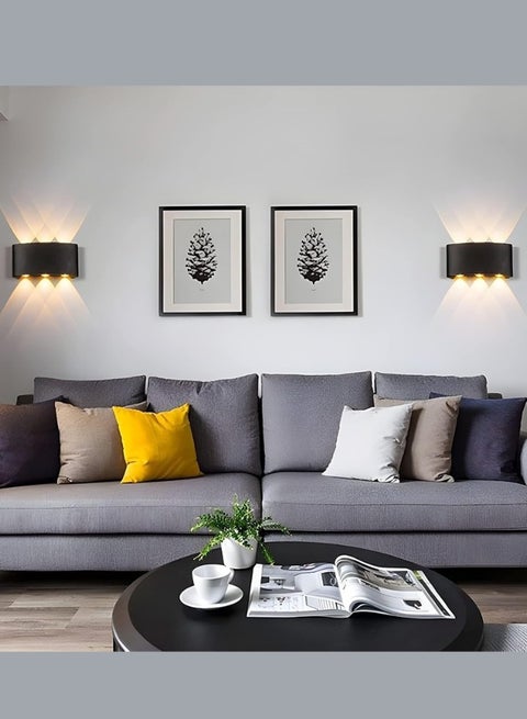 2pcs Triple Bulb Downlight Applique 8.5x5x16.7 cm