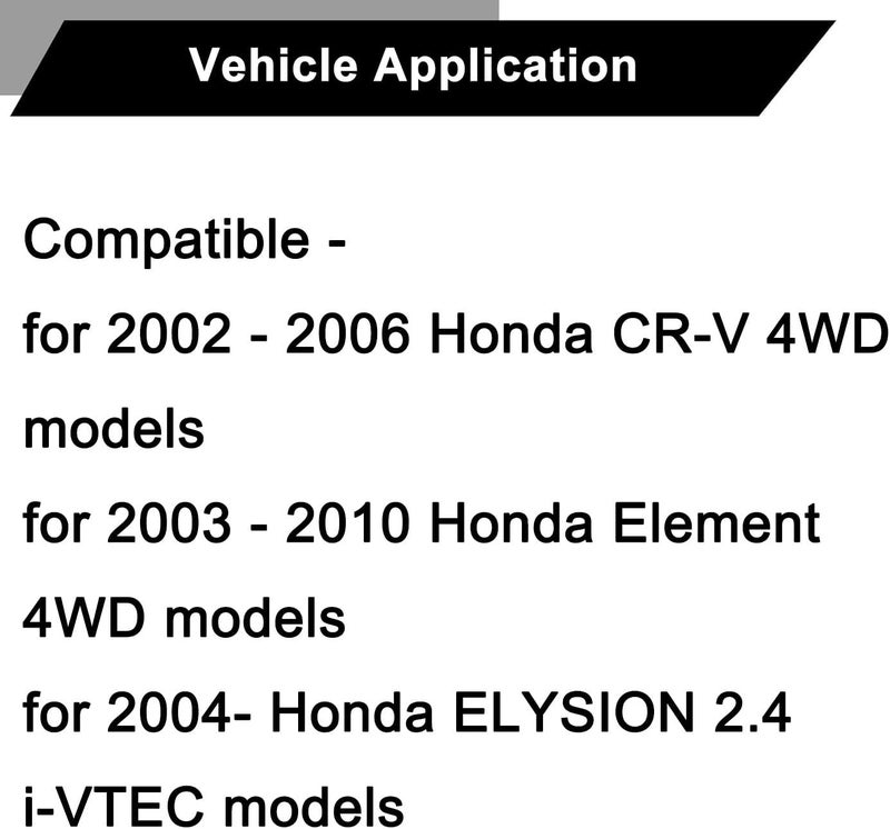 koxuyim Rear Differential Dynamic Damper for Honda CR-V, Element, Elysion - Replacement 50716-S9A-000 - Image 2