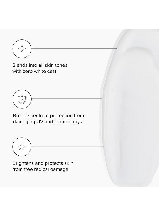 درمتلجي واقي شمس DRMTLGY المضاد للشيخوخة، مرطب للوجه، بعامل حماية واسع الطيف SPF 45. خالٍ من الزيوت، غني بأكسيد الزنك، مناسب للبشرة الحساسة والمعرضة لحب الشباب. 1.7 أونصة - Image 2