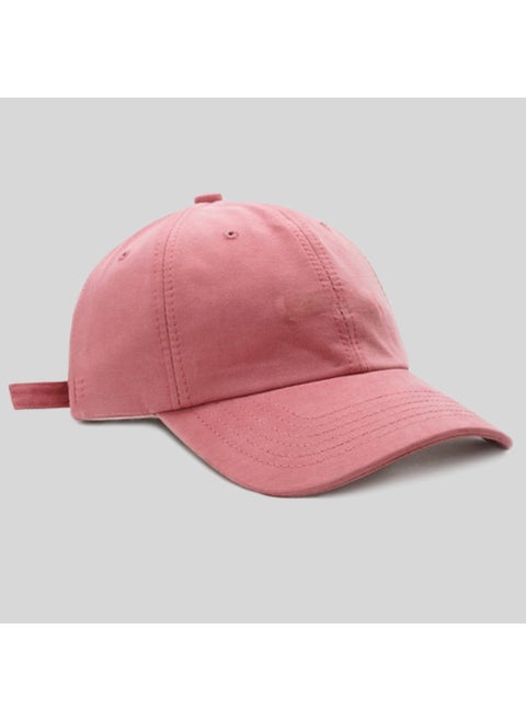 Candy Color Baseball Cap Unisex Spring Summer Sun Protection Pink