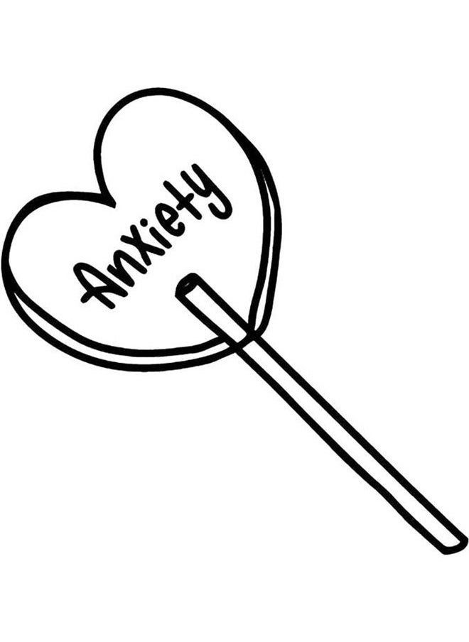 inkbox - Inkbox Temporary Tattoos, Semi-Permanent Tattoo, One Premium Easy Long Lasting, Water-Resistant Temp Tattoo with For Now Ink - Lasts 1-2 Weeks, Sweet Anxiety, 3 x 3 in - Image 1