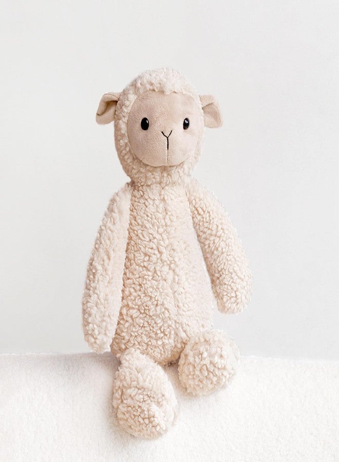 Ditucu Lamb Stuffed Animal 9 inch Cute Realistic Sheep Plush Toys Ultra Soft Plushies Gifts for Kids White - Image 1