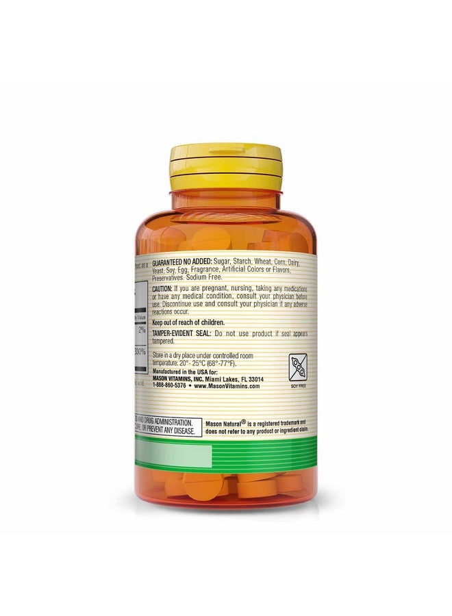 Mason Natural Vitamin B1 (Thiamin) 100 mg, Healthy Conversion of Food into Energy, Supports Nerve and Immune Health, 100 Tablets (Pack of 3) - Image 3